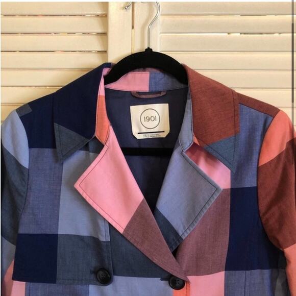 LIKE NEW Nordstrom 1901 Plaid Jacket - Picture 3 of 6